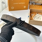 Louis Vuitton 3.5cm Width Belts  # 306295