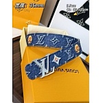 Louis Vuitton 3.5cm Width Belts  # 306307