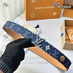 Louis Vuitton 3.5cm Width Belts # 306329, cheap LouisVuitton Belts
