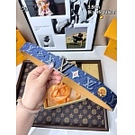 Louis Vuitton 3.5cm Width Belts # 306332, cheap LouisVuitton Belts