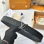 Louis Vuitton 4.0cm Width Belts # 306385