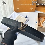 Louis Vuitton 4.0cm Width Belts # 306386, cheap LouisVuitton Belts