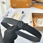 Louis Vuitton 4.0cm Width Belts # 306387, cheap LouisVuitton Belts
