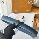 Louis Vuitton 4.0cm Width Belts # 306388, cheap LouisVuitton Belts