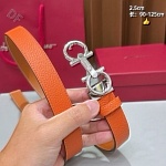 Ferragamo 2.5cm Width Belts # 306444, cheap Ferragamo Belts