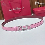 Ferragamo 2.5cm Width Belts # 306447