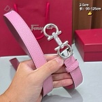Ferragamo 2.5cm Width Belts # 306447, cheap Ferragamo Belts