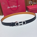Ferragamo 2.5cm Width Belts # 306448, cheap Ferragamo Belts