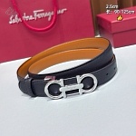 Ferragamo 2.5cm Width Belts # 306450, cheap Ferragamo Belts