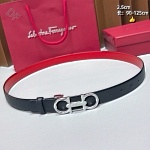 Ferragamo 2.5cm Width Belts # 306452, cheap Ferragamo Belts