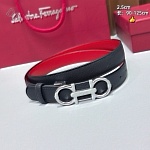 Ferragamo 2.5cm Width Belts # 306452, cheap Ferragamo Belts