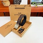 Coach 3.8cm Width  Belts # 306550