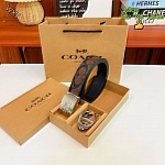 Coach 3.8cm Width  Belts # 306556