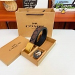 Coach 3.8cm Width  Belts # 306560