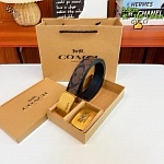 Coach 3.8cm Width  Belts # 306565