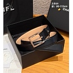 Chanel 3.0cm Width Automatic Buckle Belts # 306585
