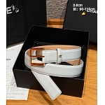 Chanel 3.0cm Width Automatic Buckle Belts # 306586
