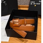 Chanel 3.0cm Width Automatic Buckle Belts # 306588, cheap Chanel Belts