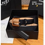 Chanel 3.0cm Width Automatic Buckle Belts # 306590
