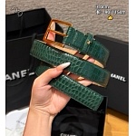 Chanel 3.0cm Width Automatic Buckle Belts # 306593