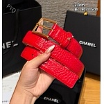 Chanel 3.0cm Width Automatic Buckle Belts # 306594