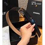 Chanel 3.0cm Width Automatic Buckle Belts # 306595
