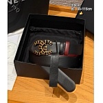 Chanel 3.0cm Width Automatic Buckle Belts # 306596