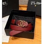 Chanel 3.0cm Width Automatic Buckle Belts # 306605