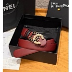 Chanel 3.0cm Width Automatic Buckle Belts # 306610
