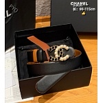 Chanel 3.0cm Width Automatic Buckle Belts # 306611