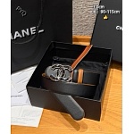 Chanel 3.0cm Width Automatic Buckle Belts # 306621