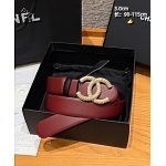 Chanel 3.0cm Width Automatic Buckle Belts # 306624