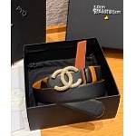 Chanel 3.0cm Width Automatic Buckle Belts # 306625