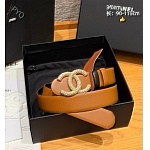 Chanel 3.0cm Width Automatic Buckle Belts # 306626