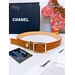 Chanel 3.0cm Width Automatic Buckle Belts # 306632