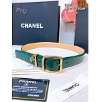 Chanel 3.0cm Width Automatic Buckle Belts # 306636