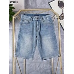 Louis Vuitton Denim Shorts For Men # 306687, cheap LV Denim Shorts