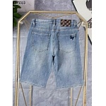 Louis Vuitton Denim Shorts For Men # 306687, cheap LV Denim Shorts
