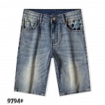 Louis Vuitton Denim Shorts For Men # 306691, cheap LV Denim Shorts
