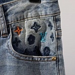 Louis Vuitton Denim Shorts For Men # 306691, cheap LV Denim Shorts