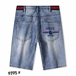 Gucci Denim Shorts For Men # 306692, cheap Gucci Denim Shorts