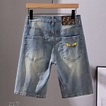 Fendi Denim Shorts For Men # 306693, cheap Fendi Shorts