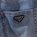 Prada Denim Shorts For Men # 306699, cheap Prada Shorts