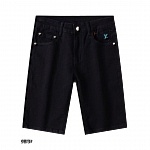 Louis Vuitton Denim Shorts For Men # 306704, cheap LV Denim Shorts