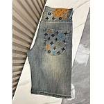 Louis Vuitton Denim Shorts For Men # 306711, cheap LV Denim Shorts
