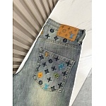 Louis Vuitton Denim Shorts For Men # 306711, cheap LV Denim Shorts