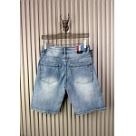 Moncler Denim Shorts For Men # 306714, cheap Moncler Denim Shorts