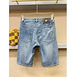 Versace Denim Shorts For Men # 306750, cheap Versace Denim Shorts