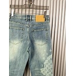 Louis Vuitton Denim Jeans For Men # 306756, cheap Louis Vuitton Jeans