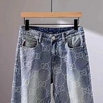 Gucci Denim Jeans For Men # 306759, cheap Men's Gucci Jeans